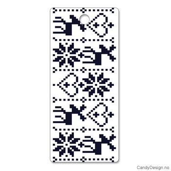 Norwegian knitting pattern reflex - Telemark