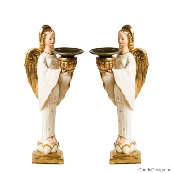 Angel candleholder for one candle - Medium