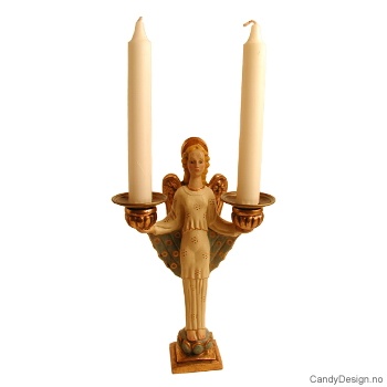Angel candleholder for two candles - Medium