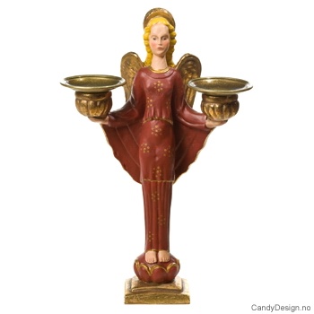 Angel candleholder for two candles - Medium