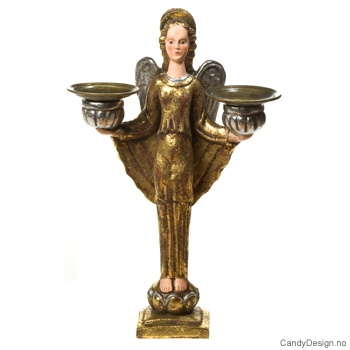 Angel candleholder for two candles - Medium