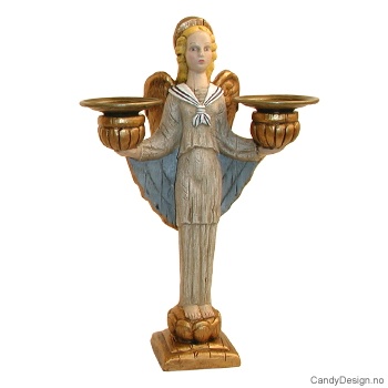 Angel candleholder for two candles - Medium