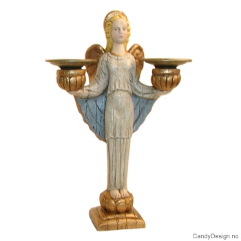 Angel candleholder for two candles - Medium